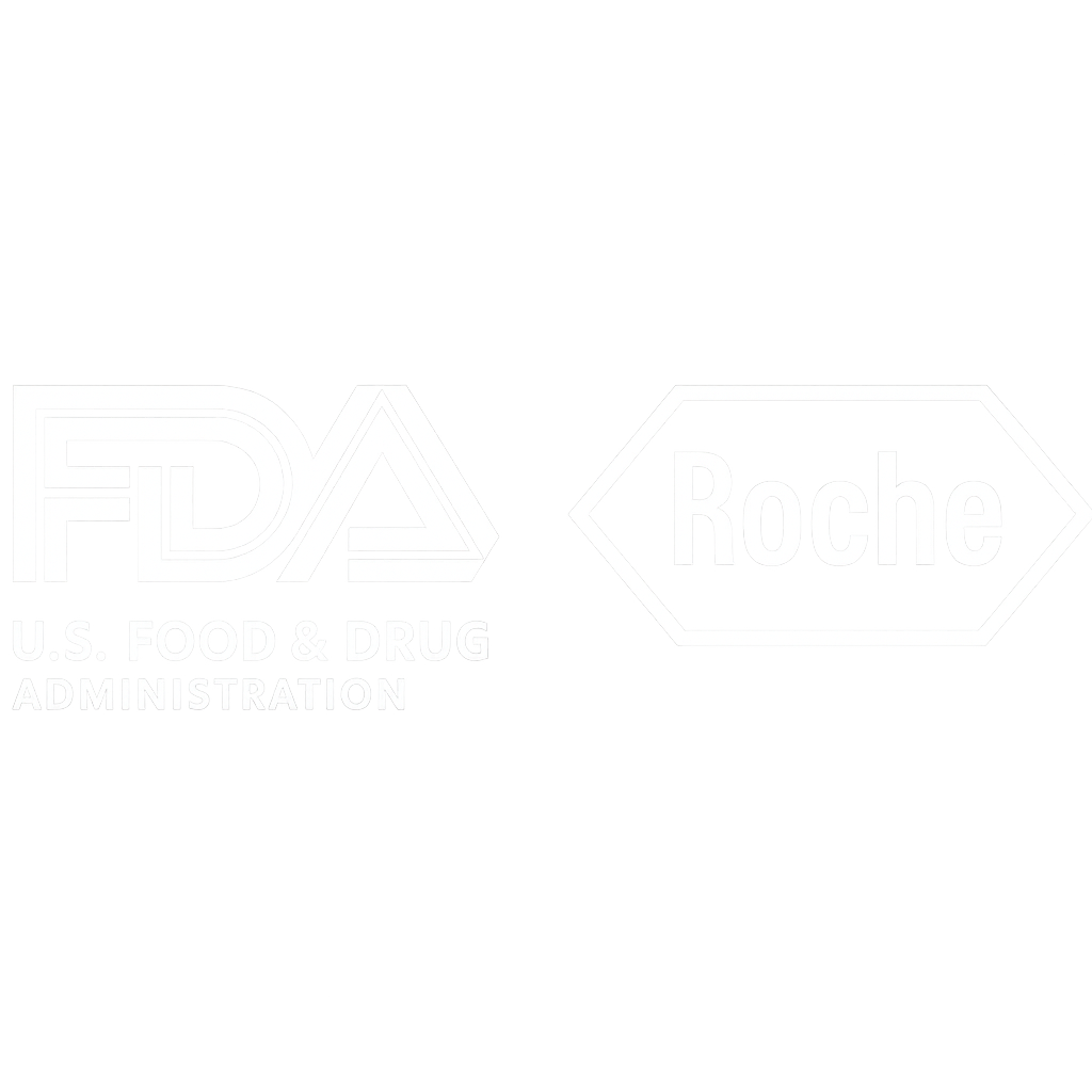 FDA and Roche Logos